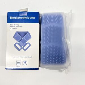 Back Scrubber for Shower, Updated Silicone Bath Body Brush,Easy to Clean Washer